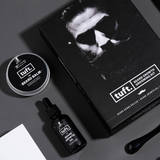 Tuft Beard Growth Kit for Men – 3pc Grooming Set with 0.25mm Beard Roller, Conditioning Beard Balm & Grow Strong Beard Oil Serum